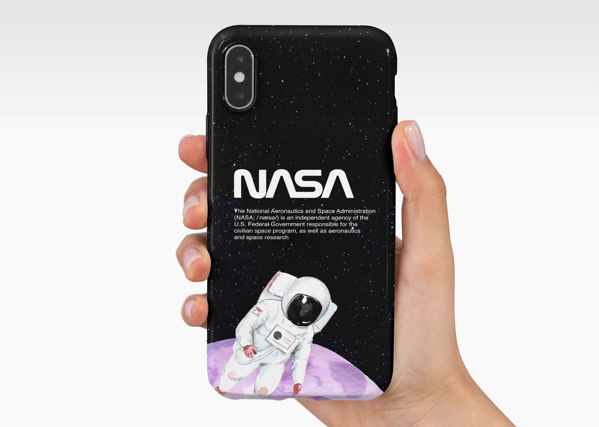 Nasa phone case Space phone case Stars phone case | Etsy