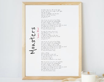 Monsters - James Blunt (Lyrics) 
