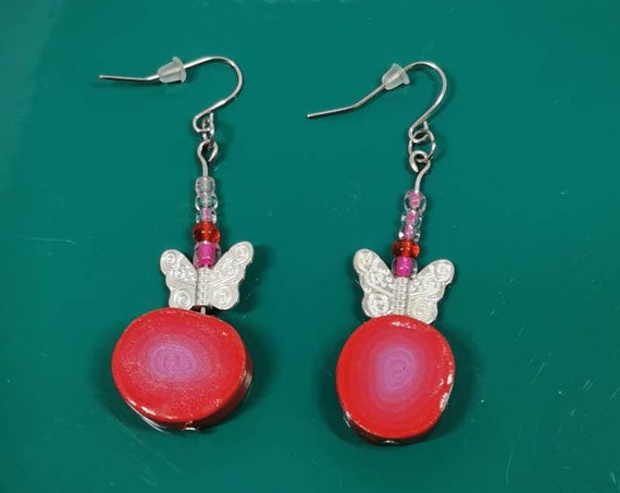 Girly drop earrings