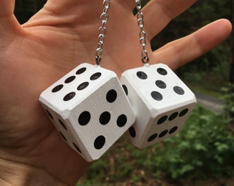 Mirror Dice Etsy
