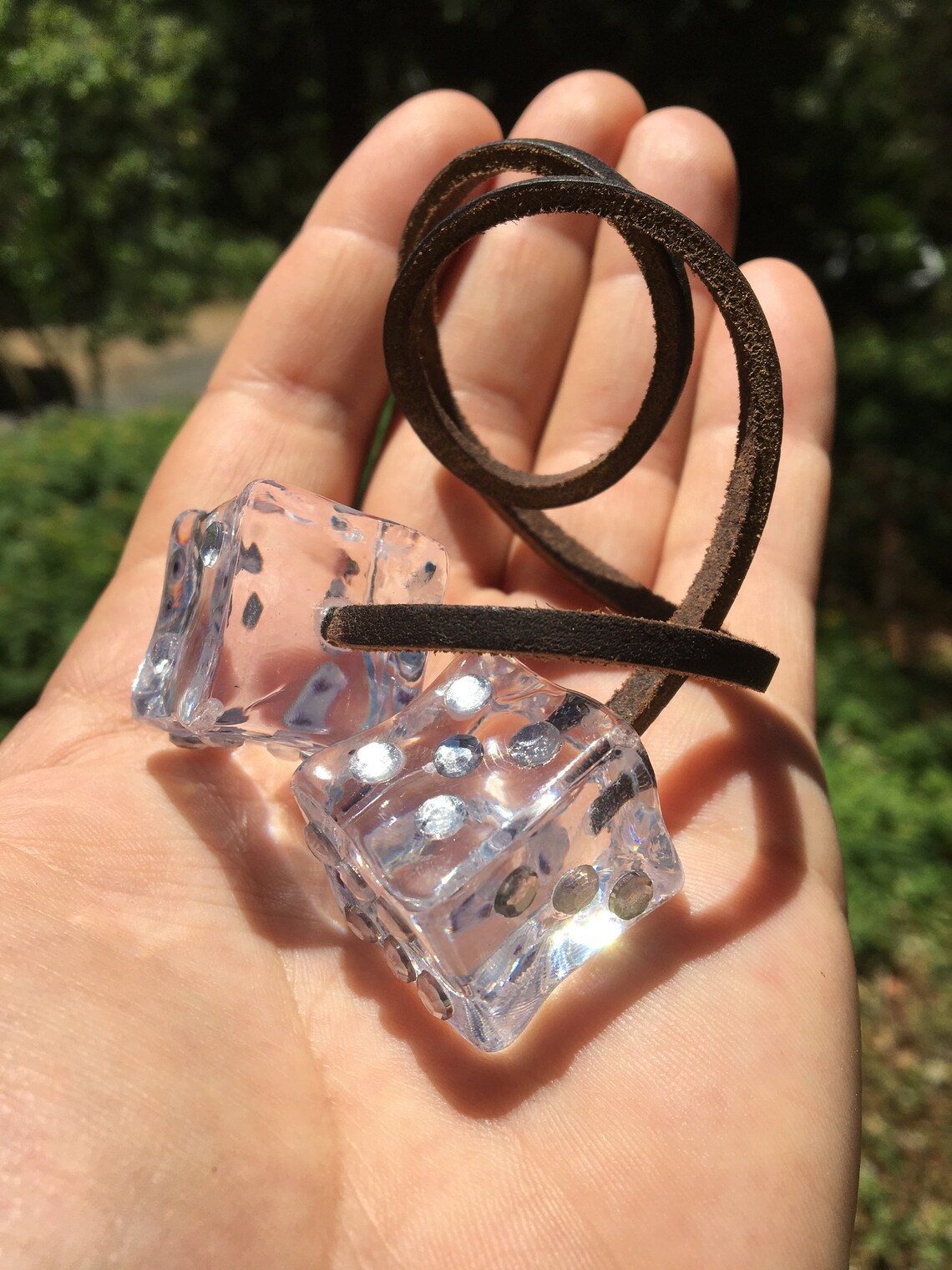 Ice Dice Bling Rear View Mirror Hangers New Product Car or Etsy