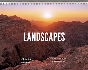 Calendrier mural Paysages 2026