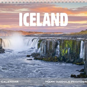 Calendario da parete Islanda 2025