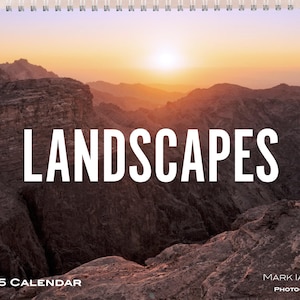 2025 Landscapes Wall Calendar
