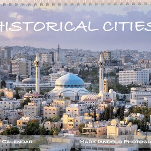 2025 Historical Cities Wall Calendar