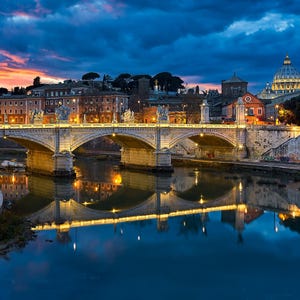 Rome Italy Print, Vatican, St Peter&#39;s Basilica, Italy Wall Decor, Vatican Photo, Wall Art
