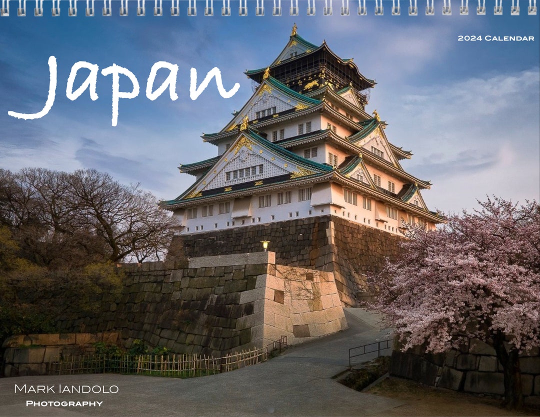 2024 Japan Wall Calendar Etsy 2024 Japan Wall Calendar Etsy