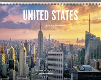 2026 United States Wall Calendar