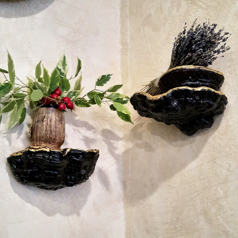 Floating Shelves Mushroom Shelves Forest Decor Shelf Etsy