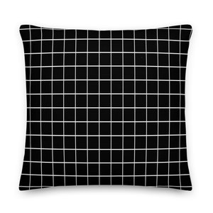 Black and White Stripe Pillow