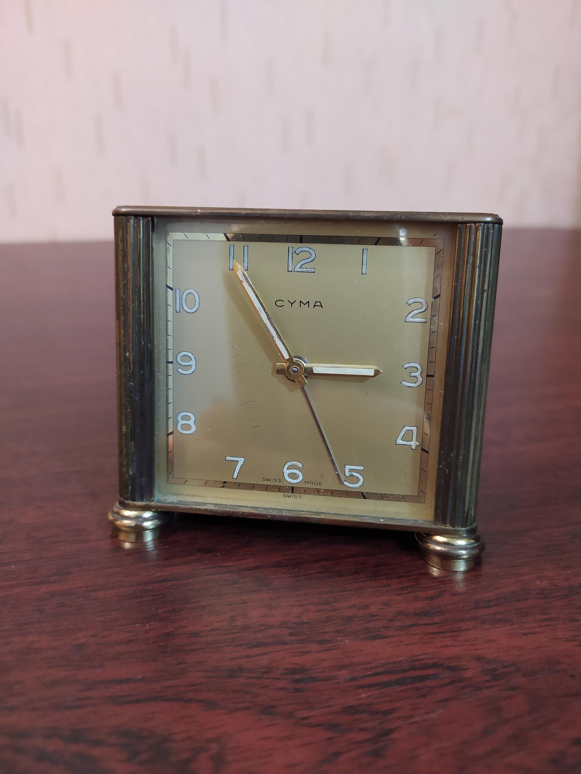 Swiss clock cyma - Etsy 日本