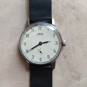 Vintage 1956 watch brand ZIM, rare mechanical wristwatch, made in USSR