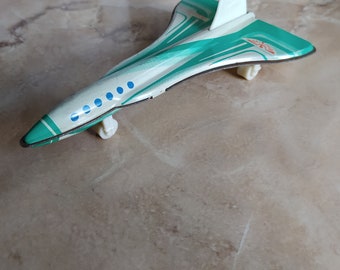 Buy Vintage Toy Aircraft Old, Soviet Children's Metal Toy, USSR