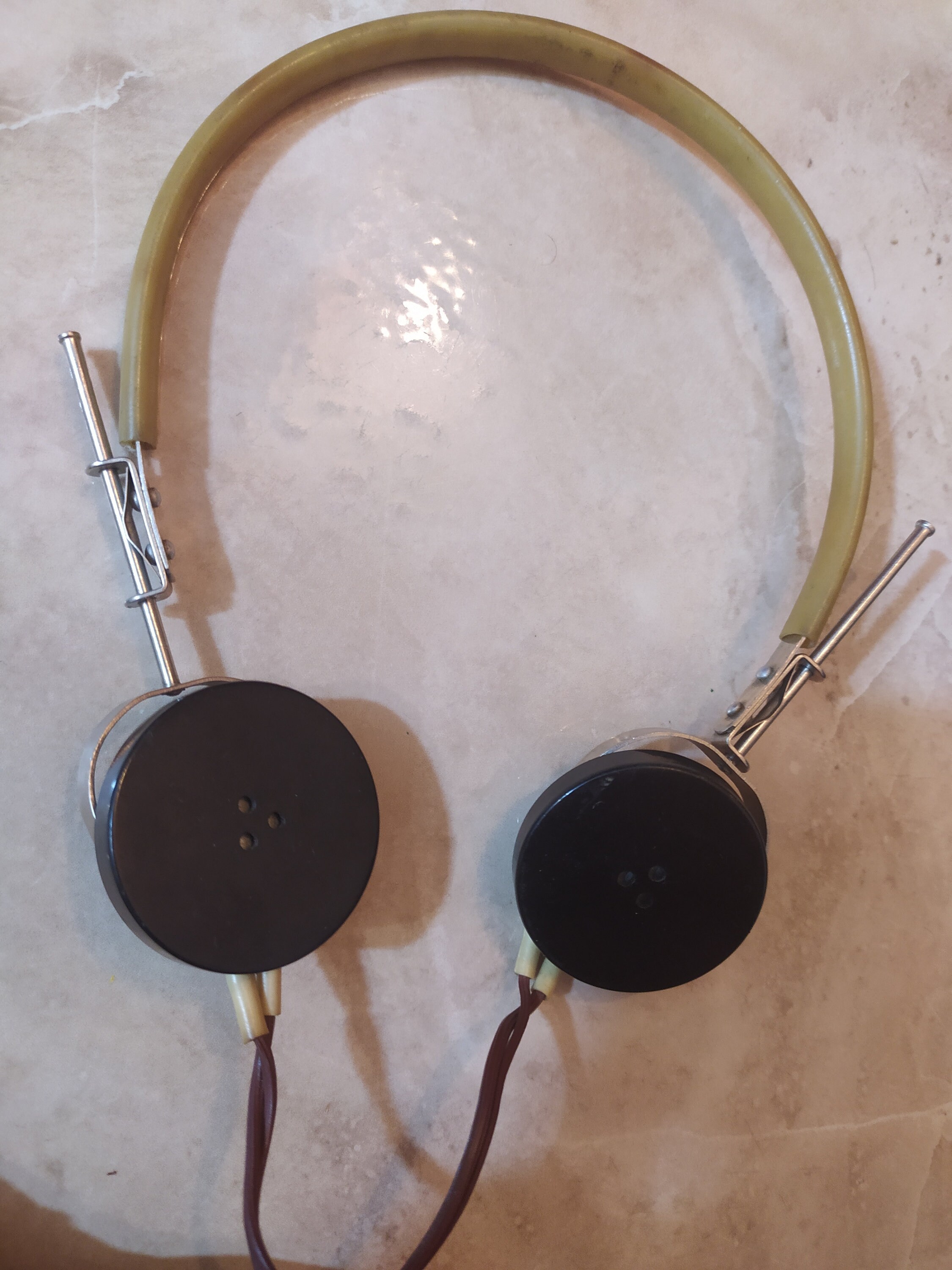 Antique headphones TON2 1600 ohms Vintage Soviet Etsy