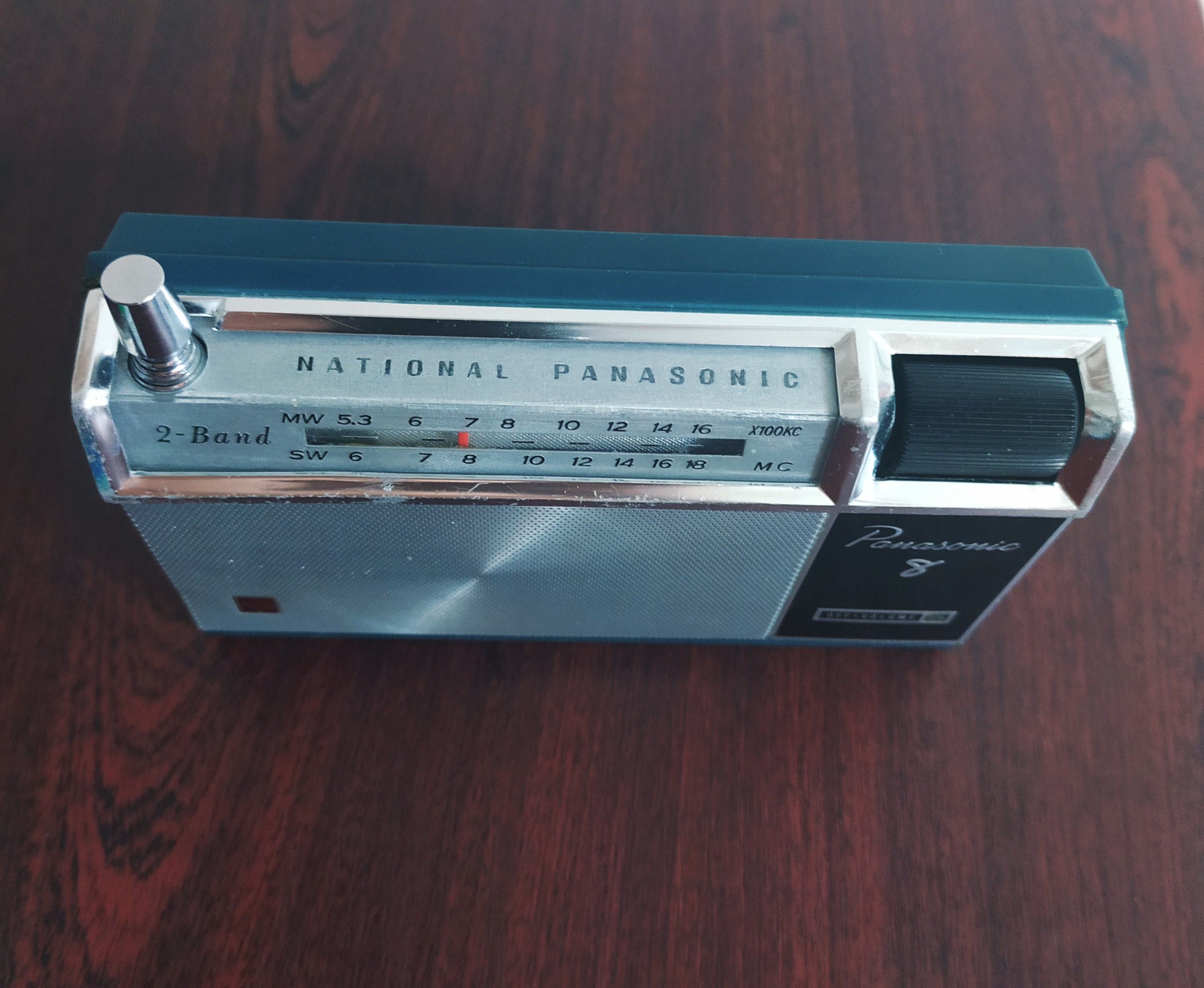 Panasonic 1970s National Panasonic Portable Radio Receiver Etsy