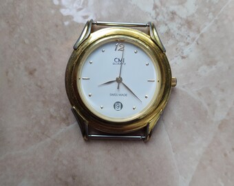 Chander 時計　Quarts swiss made Cyma Grand Imperium Chronograph Rectangular Swiss Made