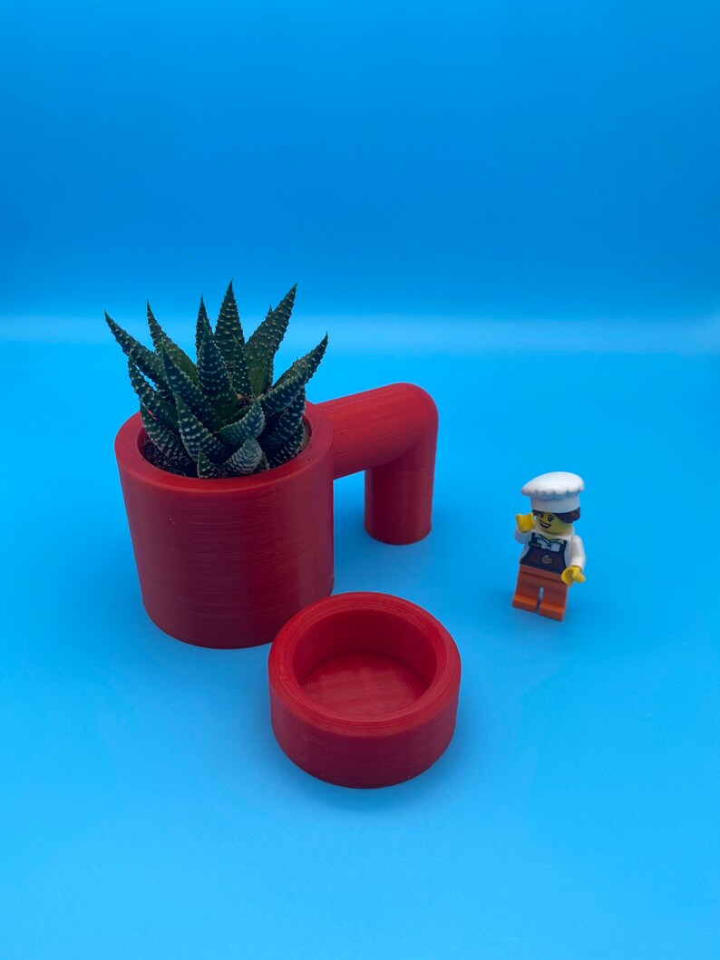 LEGO Succulent Planter Perfect Custom Gift