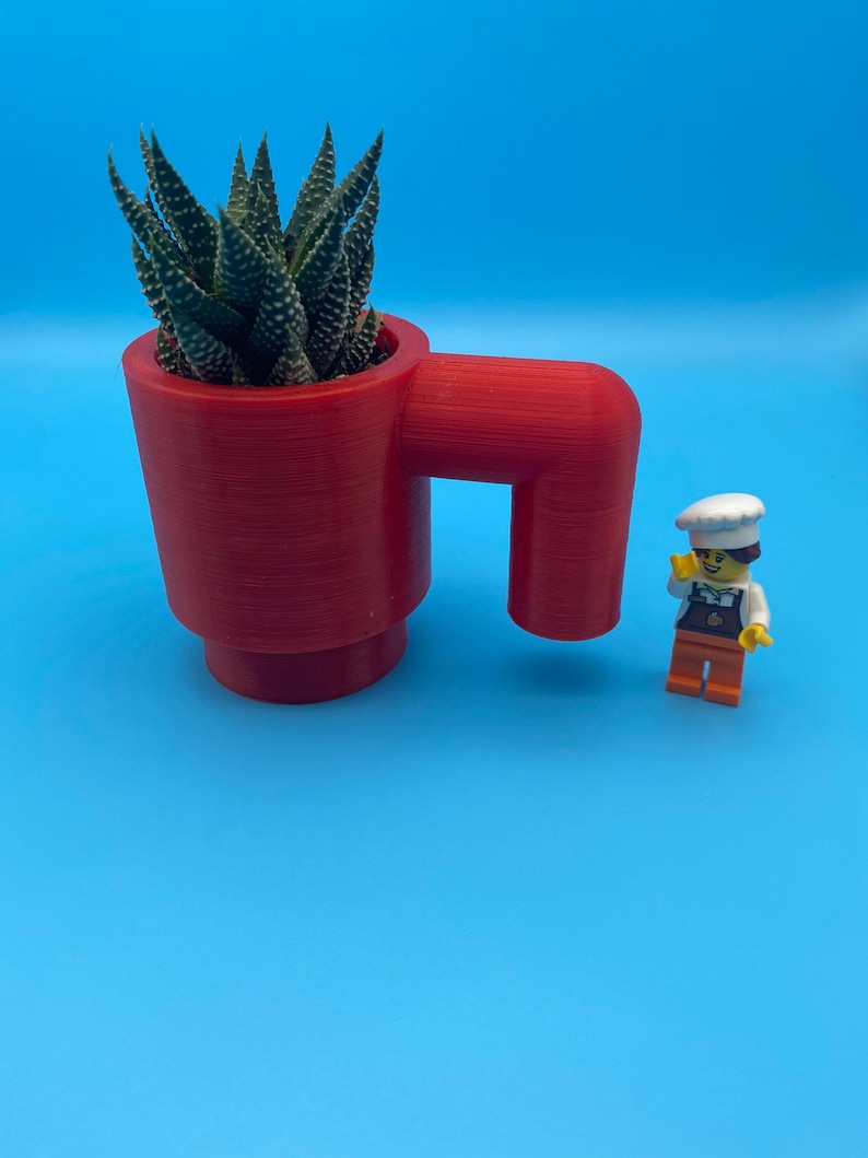 LEGO Succulent Planter Perfect Custom Gift