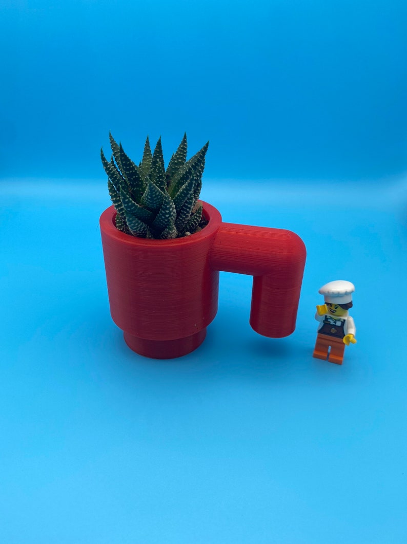 LEGO Succulent Planter Perfect Custom Gift