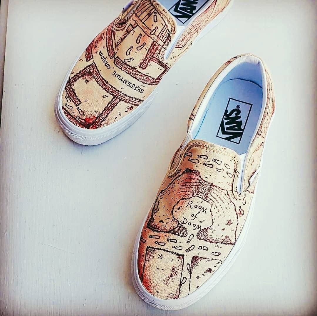 Potter Shoes Vans Etsy