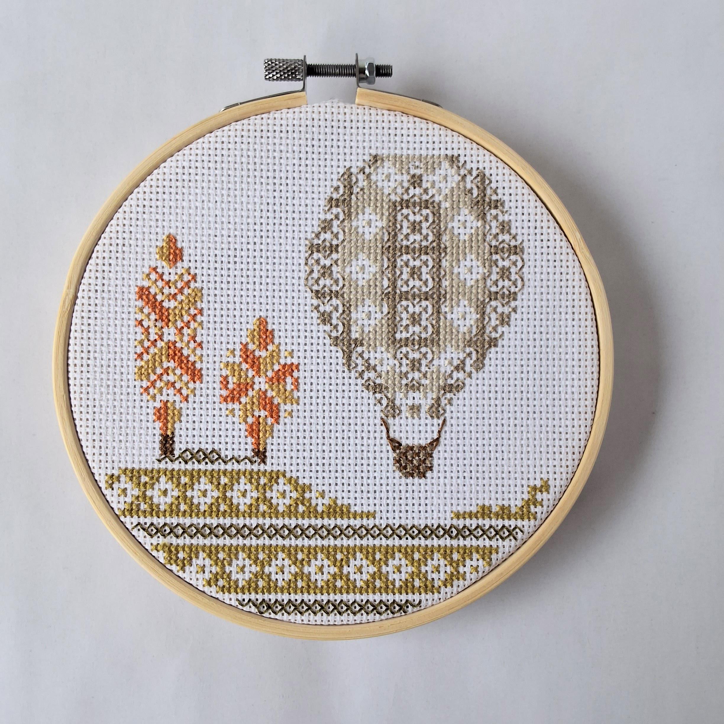 Hot air balloons over the sea ビーズ刺繍 Hot Air Balloon Cross Stitch Pattern: Modern Aviation Design (PDF