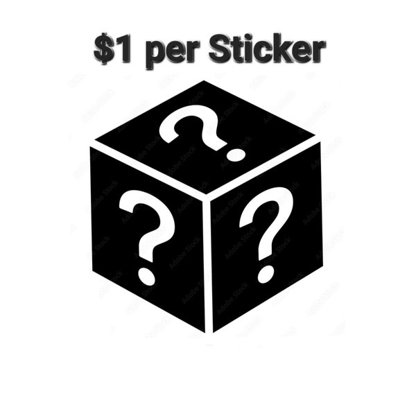 1 Dollar Mystery Stickers