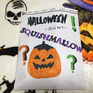 Sacchetto cieco di carta squishy di Halloween