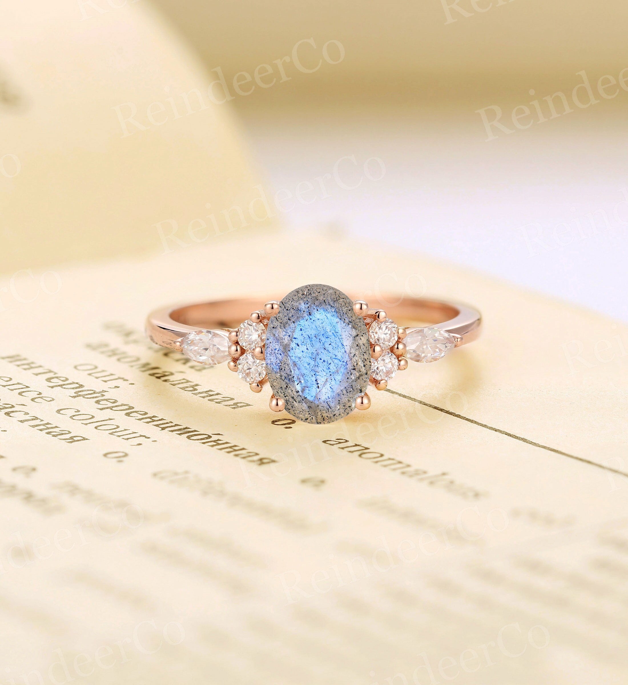 Gemstone Engagement Ring Etsy Ireland