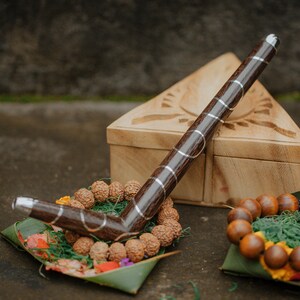 Ceremonial tepi pipe by Dewata Studio