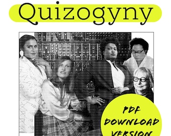 Digital Quizogyny No. 7: A feminist pub quiz zine