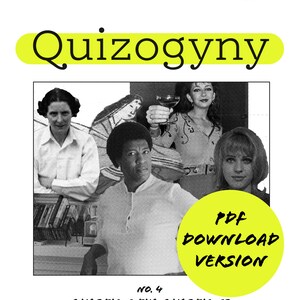 Digital Quizogyny No. 4: A feminist pub quiz zine