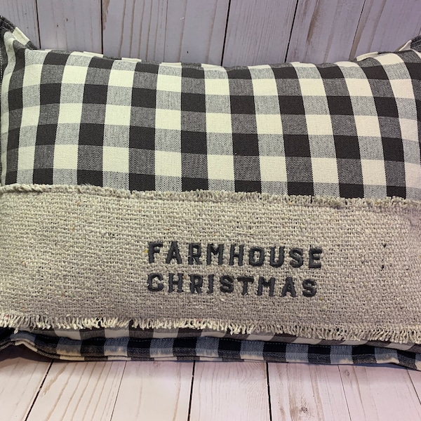 Buffalo Check Pillow Etsy