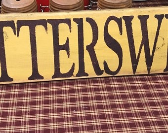 Bittersweet Primitive Sign - Etsy
