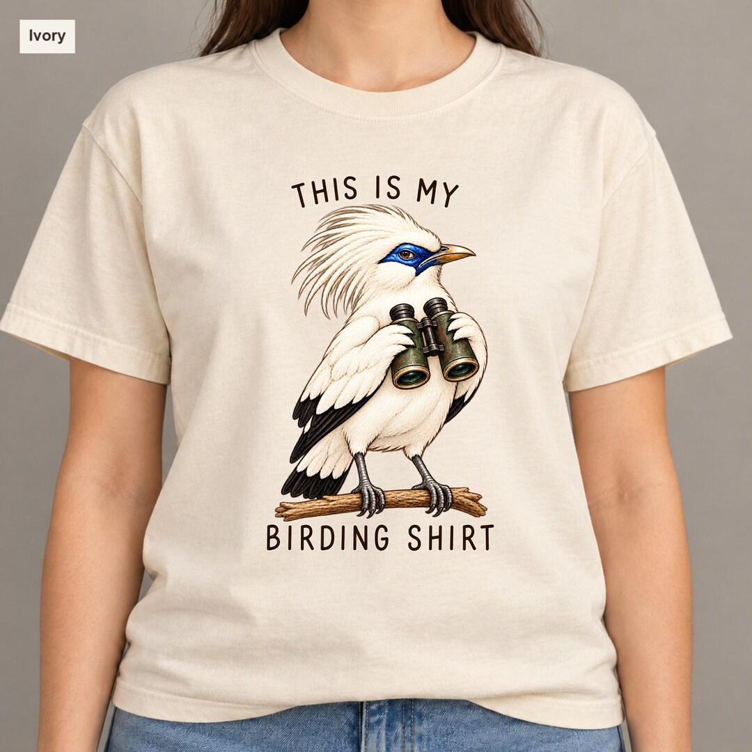 This is My Birding Shirt, Funny Bird Watcher Tee, Binocular Bird Shirt ...