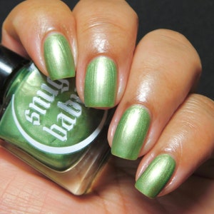færie wings || green nail polish, handmade nail polish, nail lacquer
