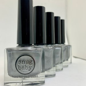 morningstar || silver nail polish, handmade nail polish, nail lacquer