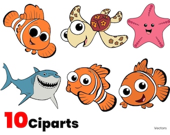 Finding Nemo Svg Etsy