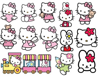 Download Free Hello Kitty Download Etsy SVG Cut Files