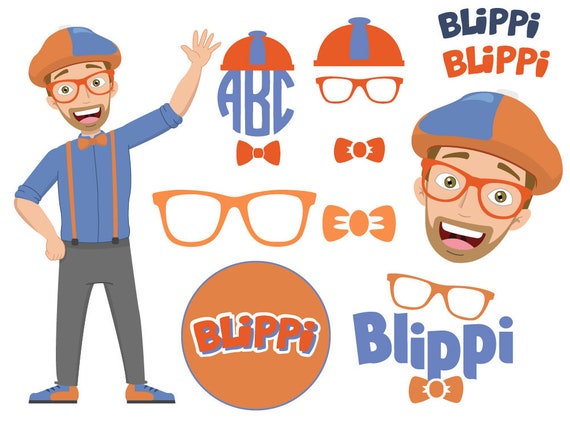 Download Blippi SVG Vector Clipart Instant Download | Etsy