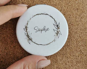 Personalized Mirror, Bachelorette Party Favors, Bridesmaid Gifts, Bachelorette Party Gifts, Gifts for Women, Mirror Compact Favors