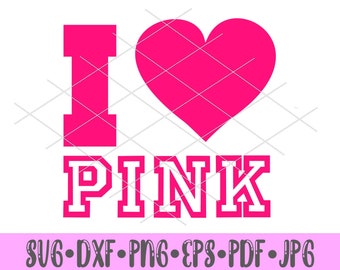 Victoria Secret Pink Svg Etsy