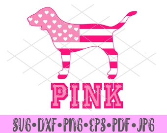 Victoria Secret Pink Svg Etsy