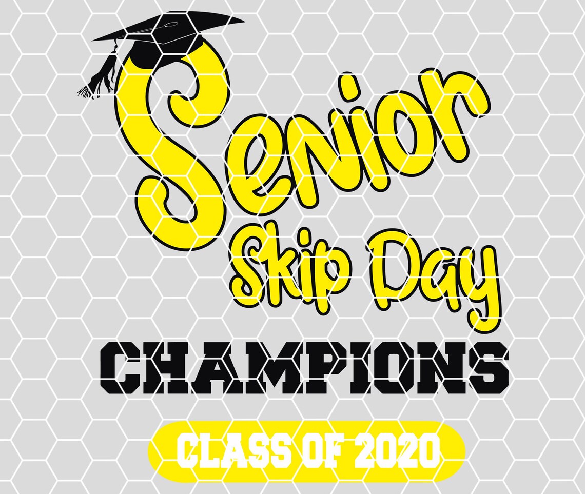 Senior Skip Day Champs SVG Senior Skip Day Champions SVG Etsy