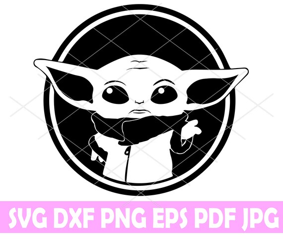 Download Baby Yoda Svg Baby Yoda The Mandalorian Svg Baby Yoda Dxf Etsy Yellowimages Mockups