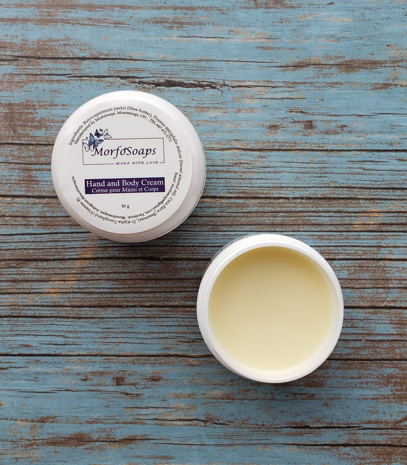 Hand and Body Cream by Morfosoaps Extra Moisturizer All Etsy