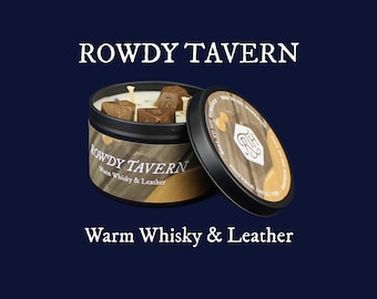 Rowdy Tavern D&D Candle | DND Handmade Soy Wax Candle | RPG Fantasy Gift idea for him or her | Dungeons and Dragons