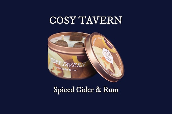 Cosy Tavern Soy Candle | DND Gift for Dungeon Master | RPG Game Night Candle | Fantasy Gift for Him | Tabletop Roleplay Decor UK