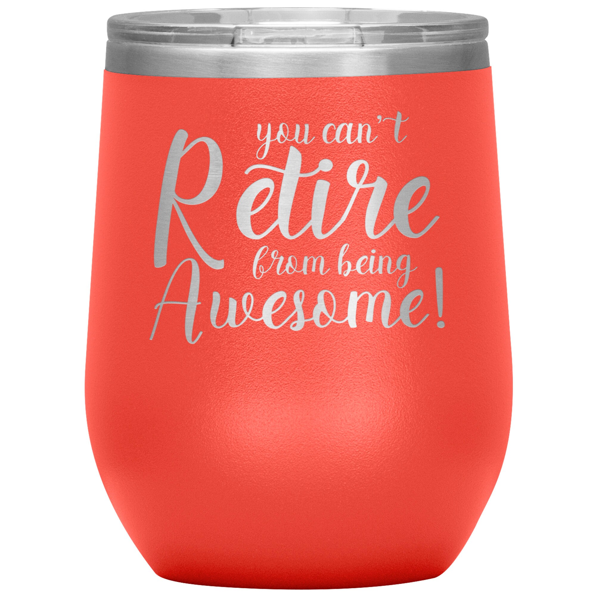 Retirement Wine Tumbler Unique Retirement Gift for Coworker Etsy