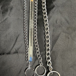 Cadena de estrangulador de eslabones planos de 1,6 mm