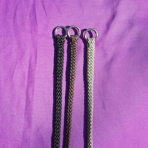 Soft Nylon Flat Choke Collar